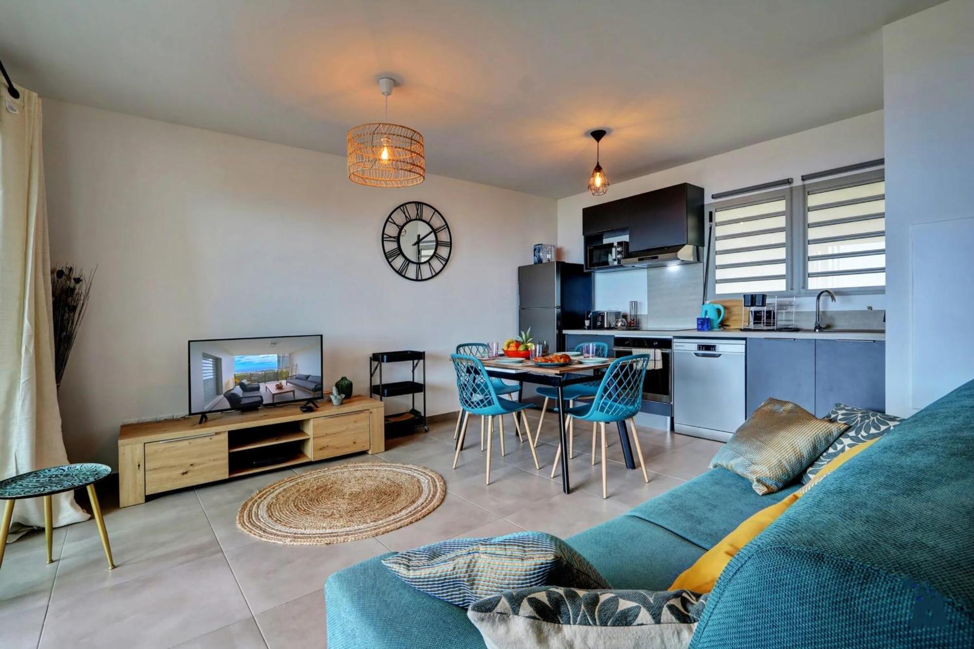 Appart Lumineux Vue Mer Leu Emra Saint-Leu Ngoại thất bức ảnh