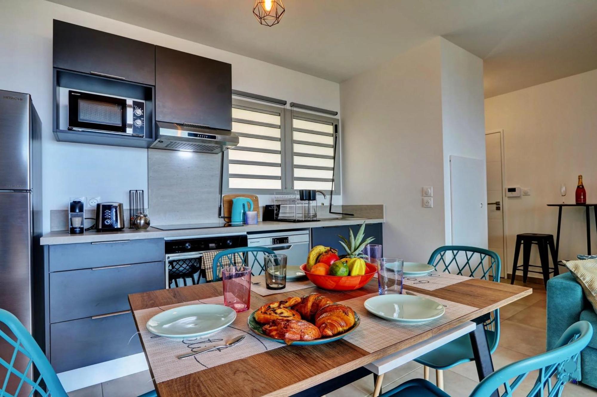 Appart Lumineux Vue Mer Leu Emra Saint-Leu Ngoại thất bức ảnh
